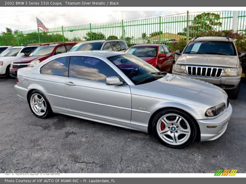  2002 3 Series 330i Coupe Titanium Silver Metallic