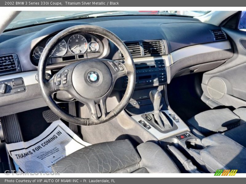 Dashboard of 2002 3 Series 330i Coupe