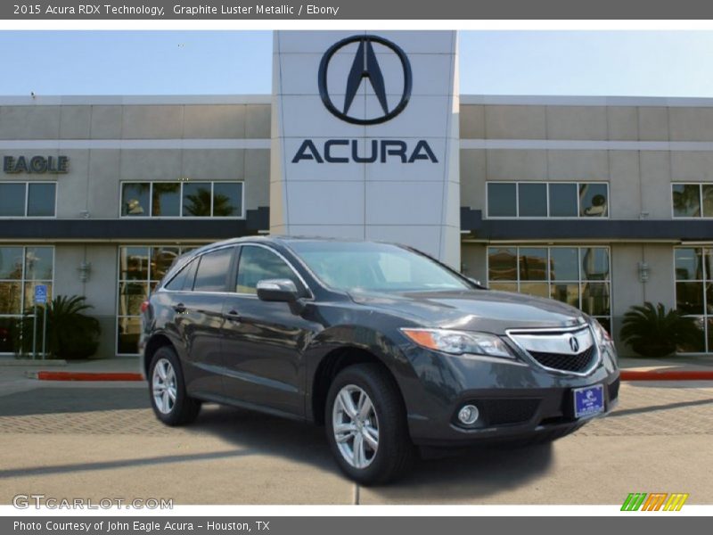 Graphite Luster Metallic / Ebony 2015 Acura RDX Technology