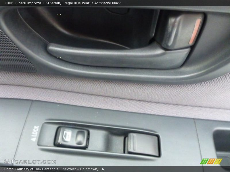 Regal Blue Pearl / Anthracite Black 2006 Subaru Impreza 2.5i Sedan