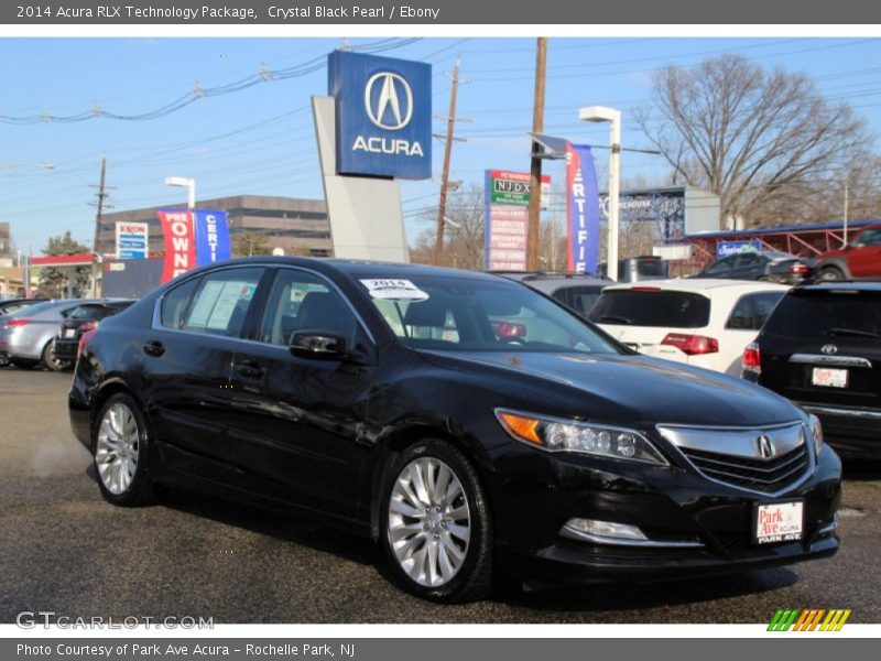 Crystal Black Pearl / Ebony 2014 Acura RLX Technology Package