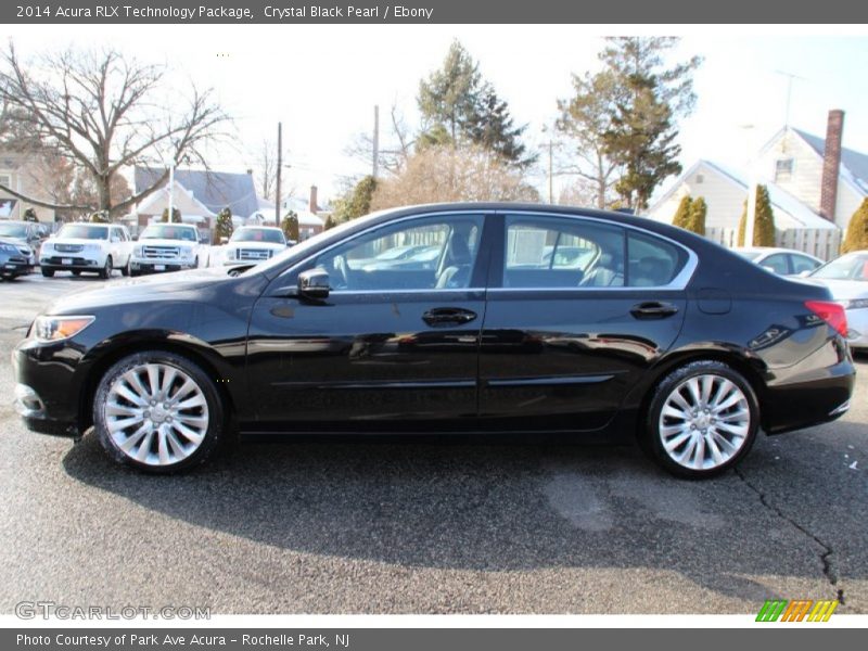 Crystal Black Pearl / Ebony 2014 Acura RLX Technology Package