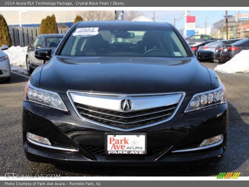 Crystal Black Pearl / Ebony 2014 Acura RLX Technology Package