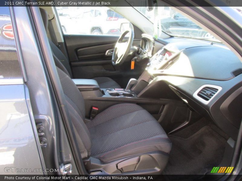 Cyber Gray Metallic / Jet Black 2011 GMC Terrain SLE AWD