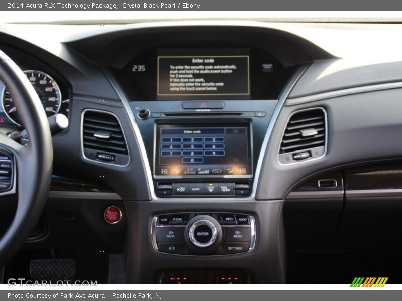 Crystal Black Pearl / Ebony 2014 Acura RLX Technology Package