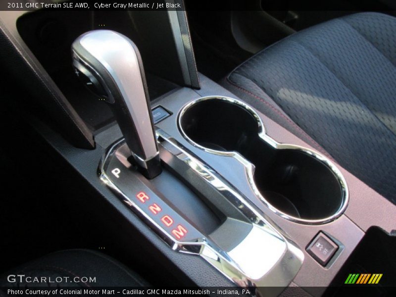 Cyber Gray Metallic / Jet Black 2011 GMC Terrain SLE AWD