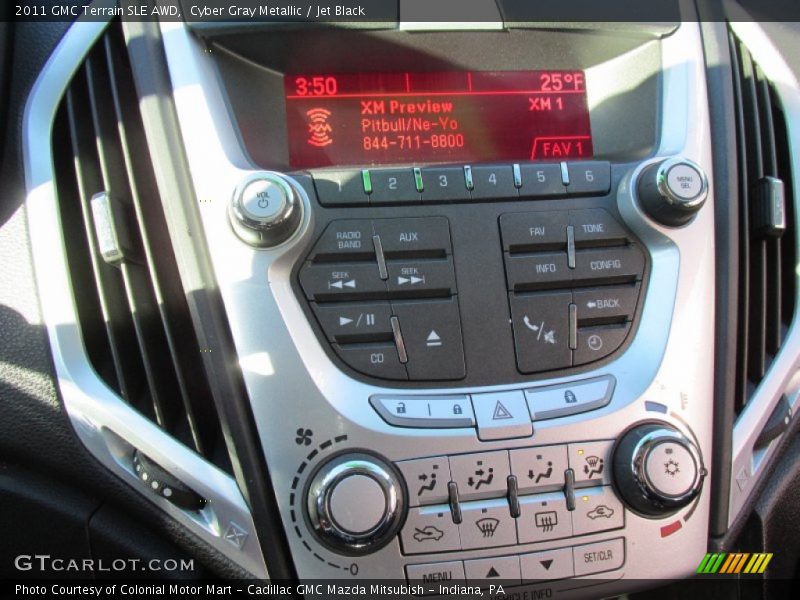 Cyber Gray Metallic / Jet Black 2011 GMC Terrain SLE AWD