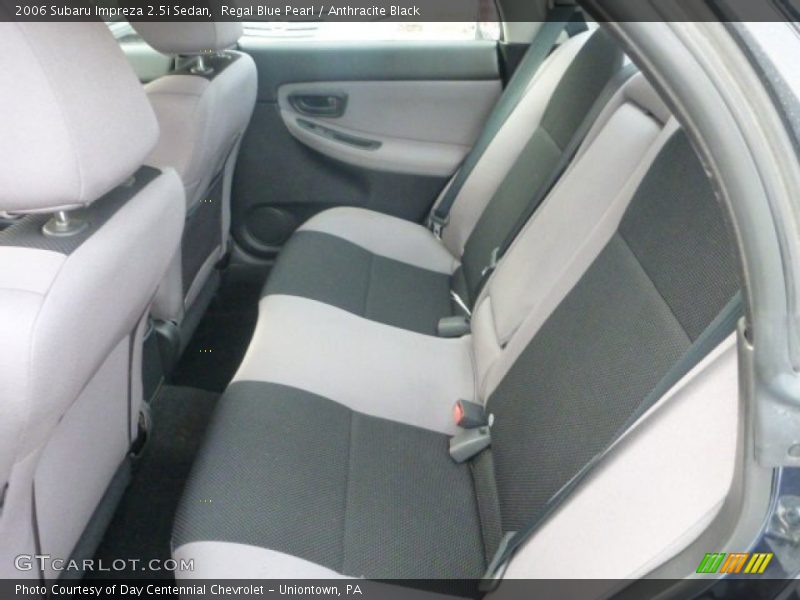 Regal Blue Pearl / Anthracite Black 2006 Subaru Impreza 2.5i Sedan