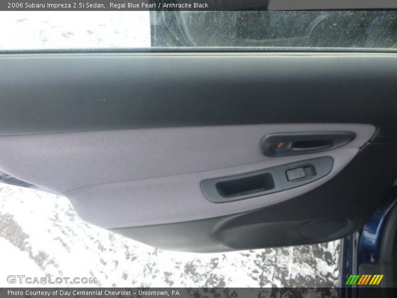 Regal Blue Pearl / Anthracite Black 2006 Subaru Impreza 2.5i Sedan