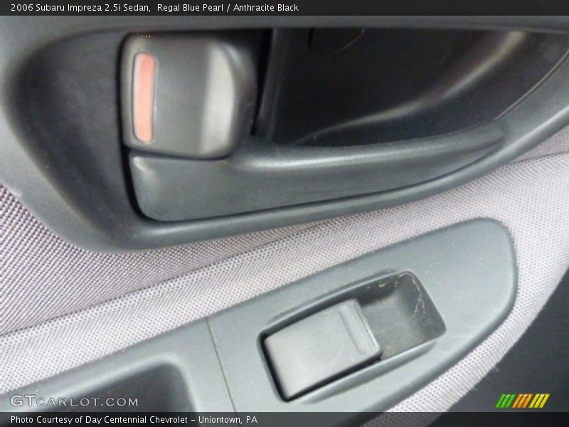 Regal Blue Pearl / Anthracite Black 2006 Subaru Impreza 2.5i Sedan