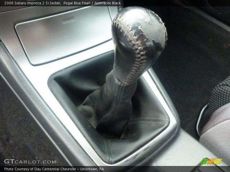Regal Blue Pearl / Anthracite Black 2006 Subaru Impreza 2.5i Sedan
