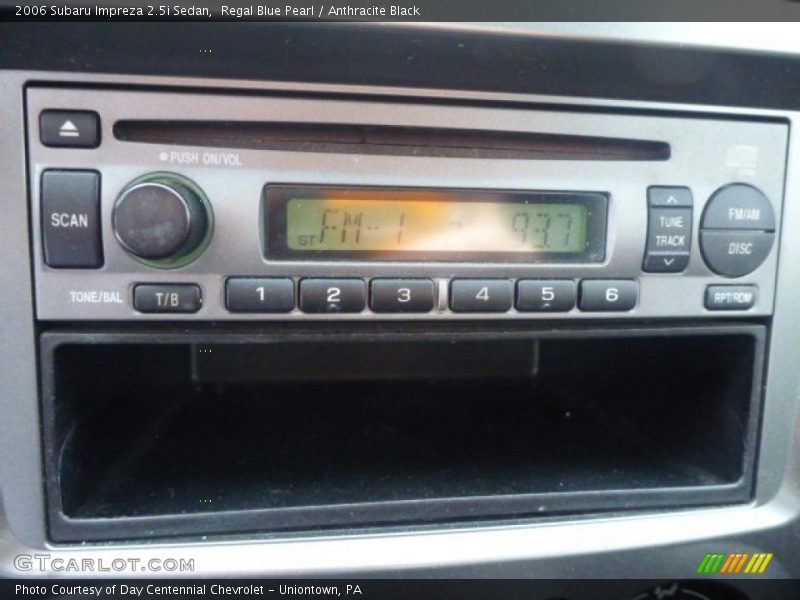 Regal Blue Pearl / Anthracite Black 2006 Subaru Impreza 2.5i Sedan