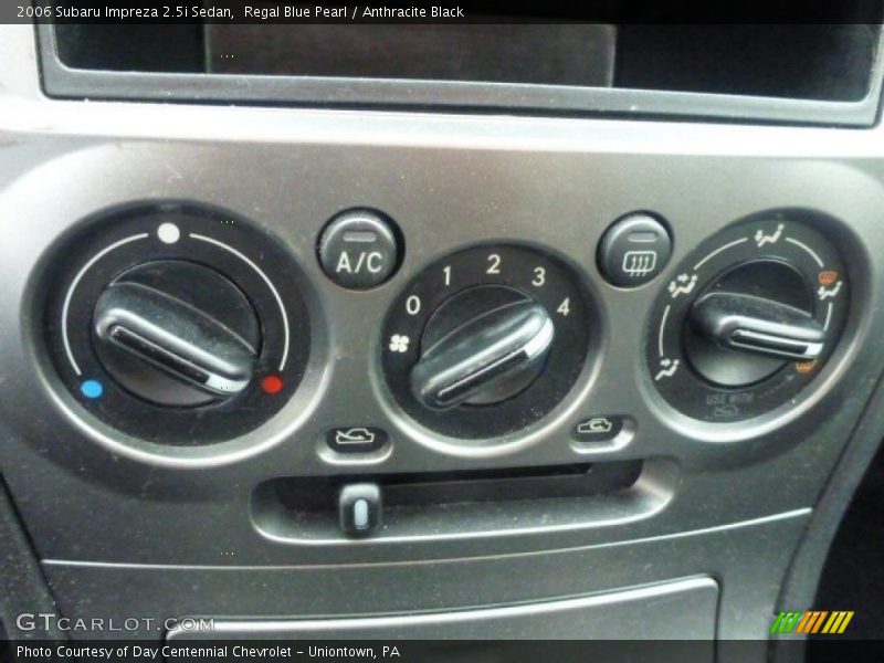Regal Blue Pearl / Anthracite Black 2006 Subaru Impreza 2.5i Sedan