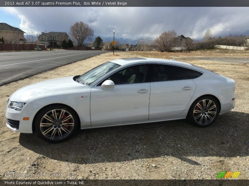 Ibis White / Velvet Beige 2013 Audi A7 3.0T quattro Premium Plus