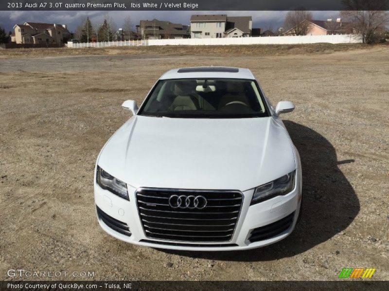 Ibis White / Velvet Beige 2013 Audi A7 3.0T quattro Premium Plus