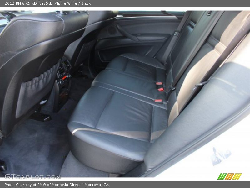 Alpine White / Black 2012 BMW X5 xDrive35d