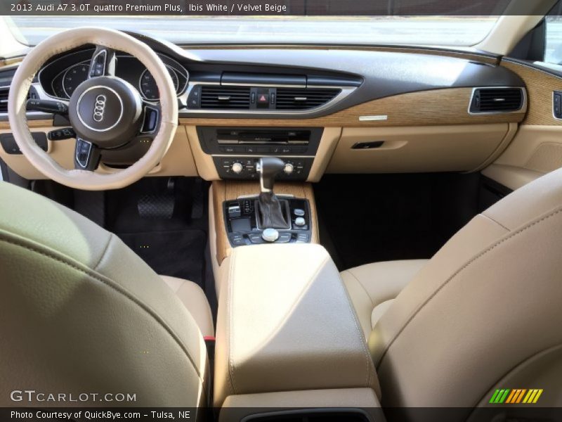 Ibis White / Velvet Beige 2013 Audi A7 3.0T quattro Premium Plus