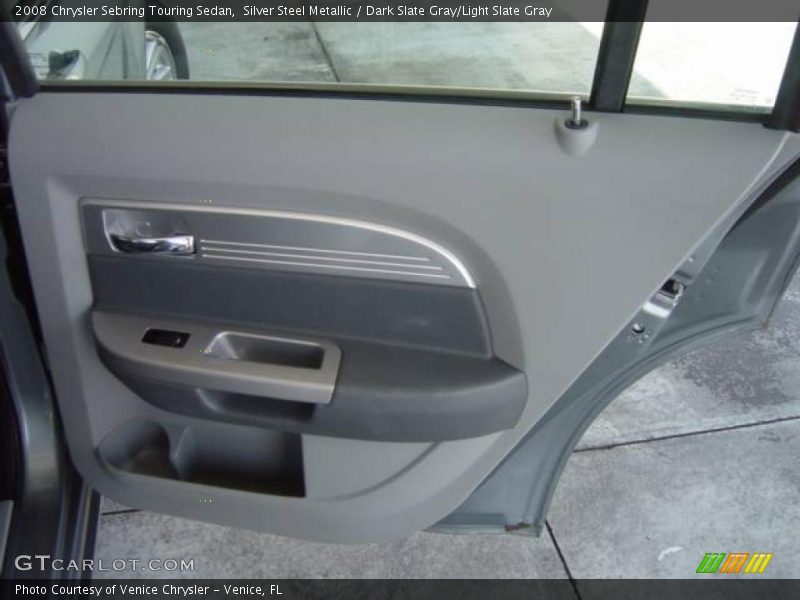 Silver Steel Metallic / Dark Slate Gray/Light Slate Gray 2008 Chrysler Sebring Touring Sedan