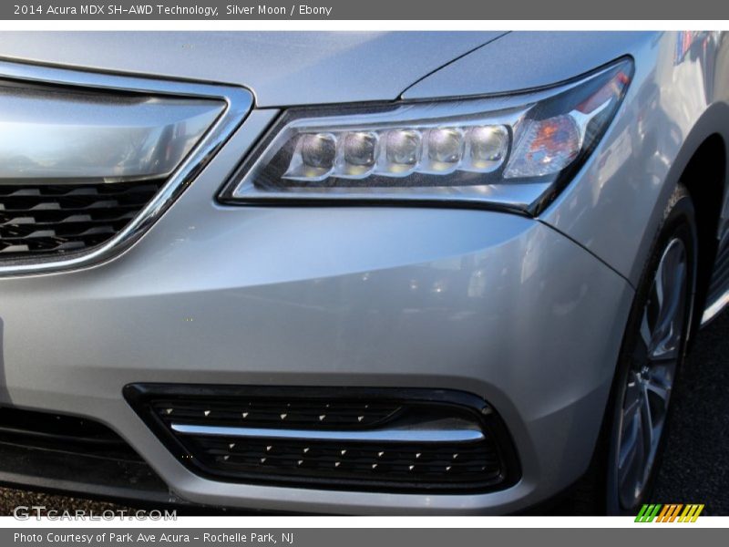 Silver Moon / Ebony 2014 Acura MDX SH-AWD Technology