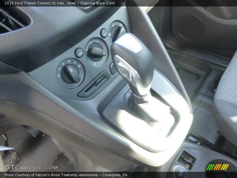 Silver / Charcoal Black Cloth 2015 Ford Transit Connect XL Van