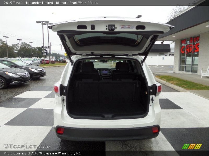 Blizzard Pearl White / Black 2015 Toyota Highlander Limited