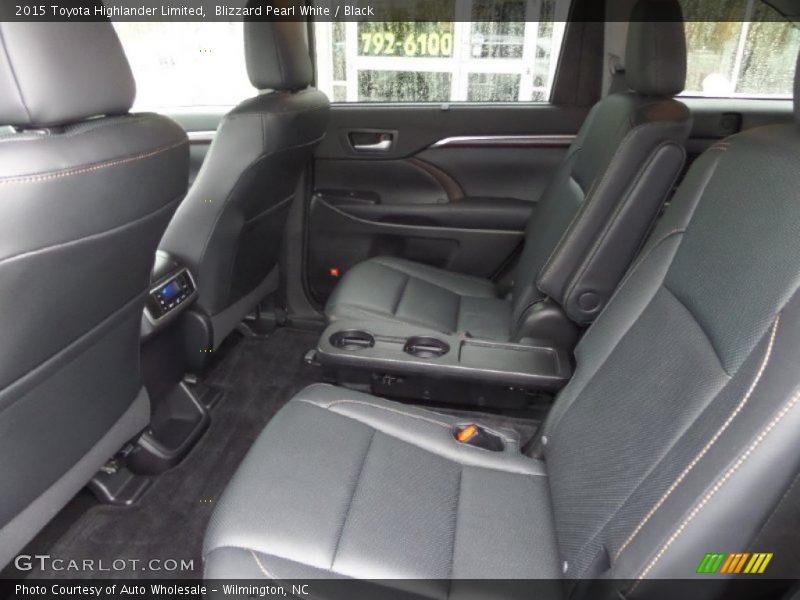 Blizzard Pearl White / Black 2015 Toyota Highlander Limited