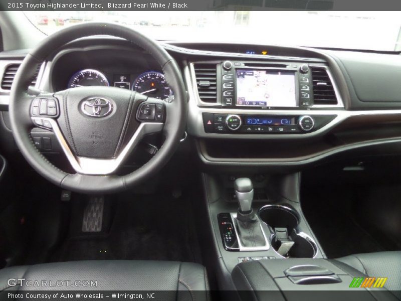 Blizzard Pearl White / Black 2015 Toyota Highlander Limited
