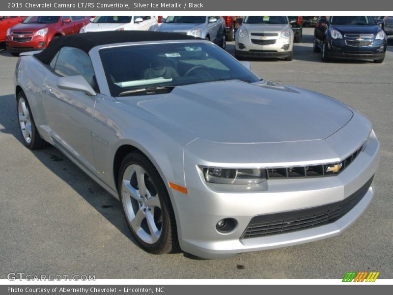 Front 3/4 View of 2015 Camaro LT/RS Convertible