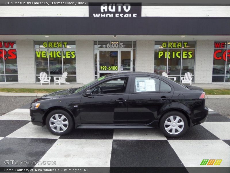 Tarmac Black / Black 2015 Mitsubishi Lancer ES