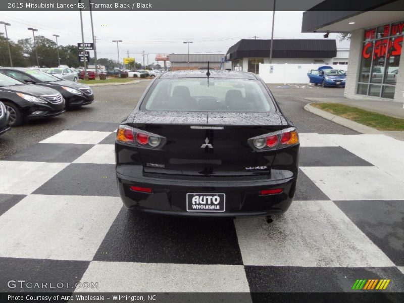 Tarmac Black / Black 2015 Mitsubishi Lancer ES