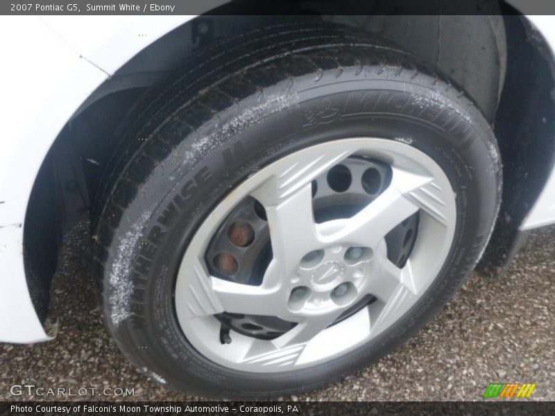 Summit White / Ebony 2007 Pontiac G5