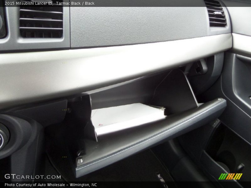 Tarmac Black / Black 2015 Mitsubishi Lancer ES
