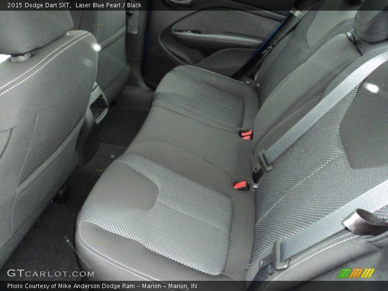 Laser Blue Pearl / Black 2015 Dodge Dart SXT