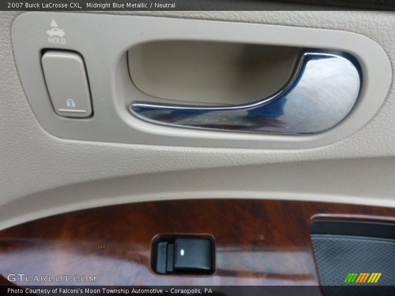 Midnight Blue Metallic / Neutral 2007 Buick LaCrosse CXL