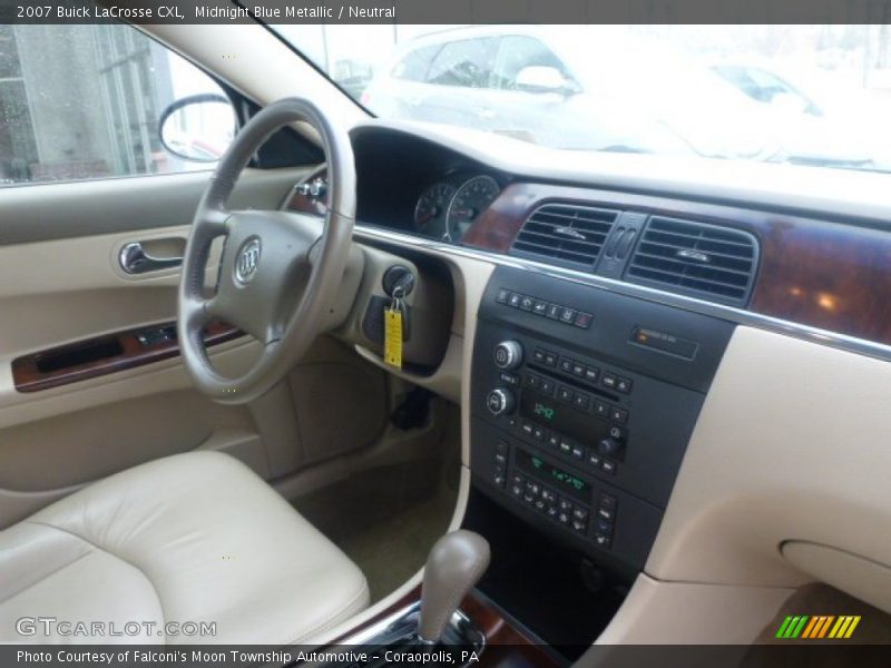 Midnight Blue Metallic / Neutral 2007 Buick LaCrosse CXL