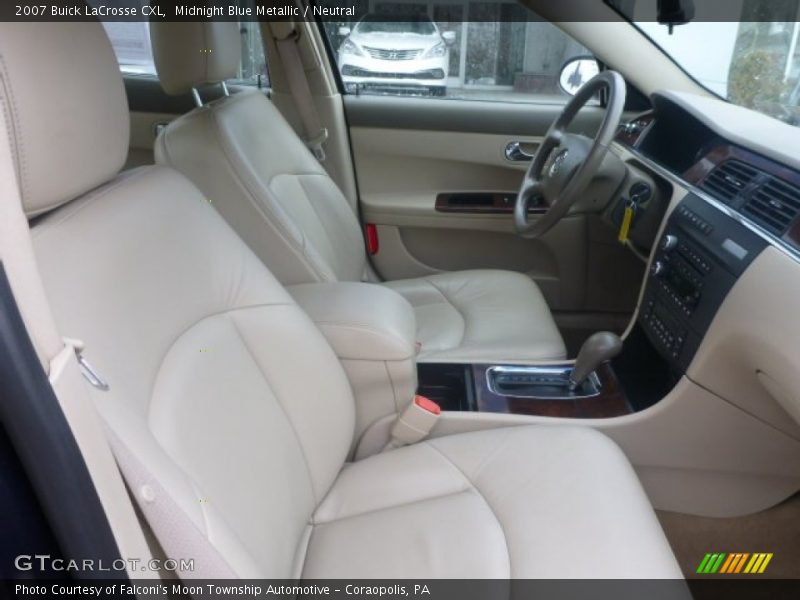 Midnight Blue Metallic / Neutral 2007 Buick LaCrosse CXL