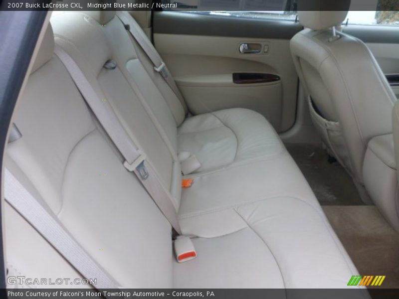 Midnight Blue Metallic / Neutral 2007 Buick LaCrosse CXL