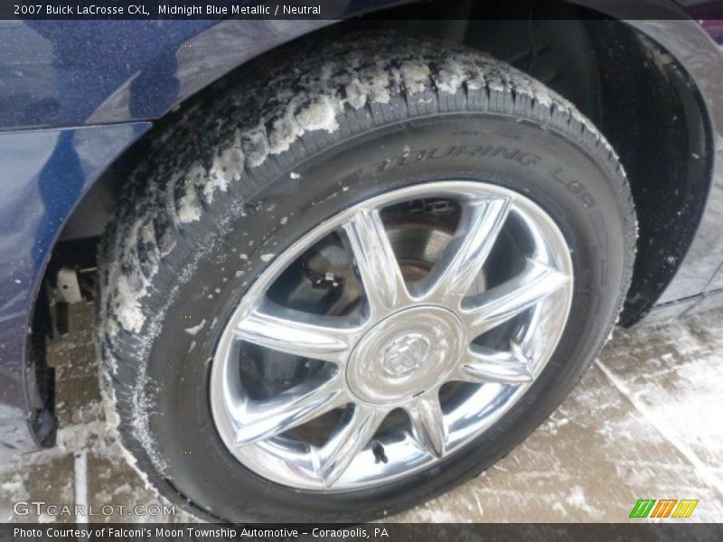 Midnight Blue Metallic / Neutral 2007 Buick LaCrosse CXL