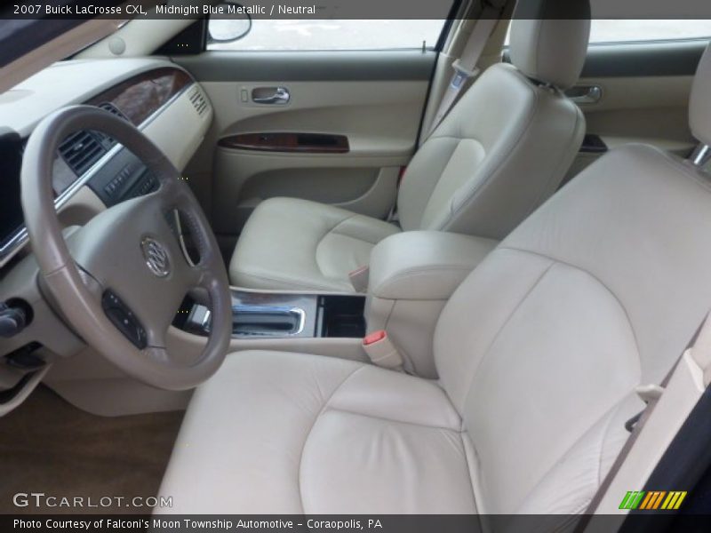 Midnight Blue Metallic / Neutral 2007 Buick LaCrosse CXL