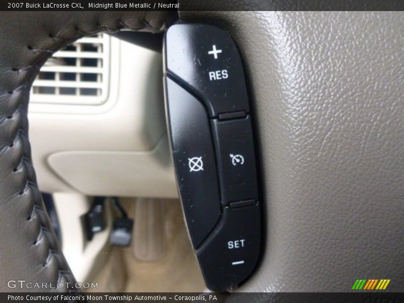 Midnight Blue Metallic / Neutral 2007 Buick LaCrosse CXL