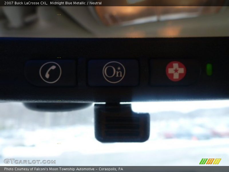 Midnight Blue Metallic / Neutral 2007 Buick LaCrosse CXL