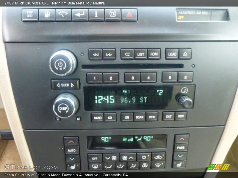 Midnight Blue Metallic / Neutral 2007 Buick LaCrosse CXL