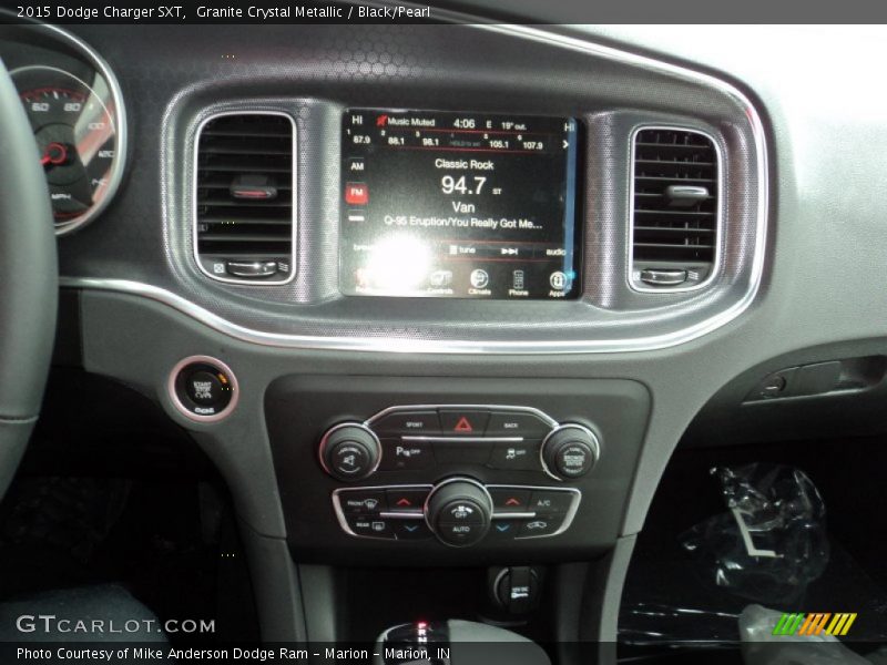 Controls of 2015 Charger SXT
