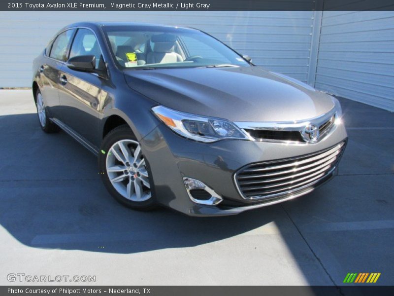 Magnetic Gray Metallic / Light Gray 2015 Toyota Avalon XLE Premium