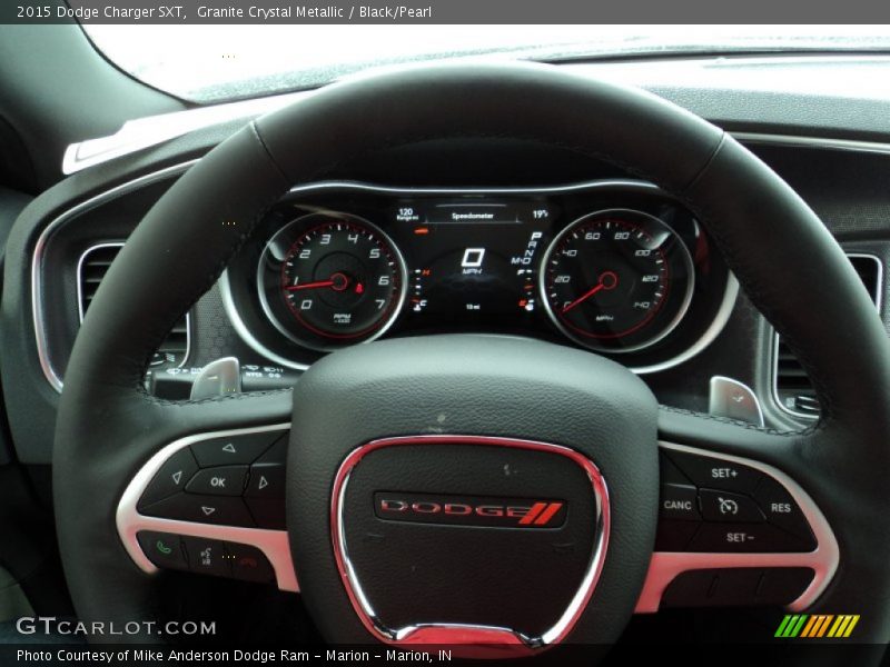 Granite Crystal Metallic / Black/Pearl 2015 Dodge Charger SXT