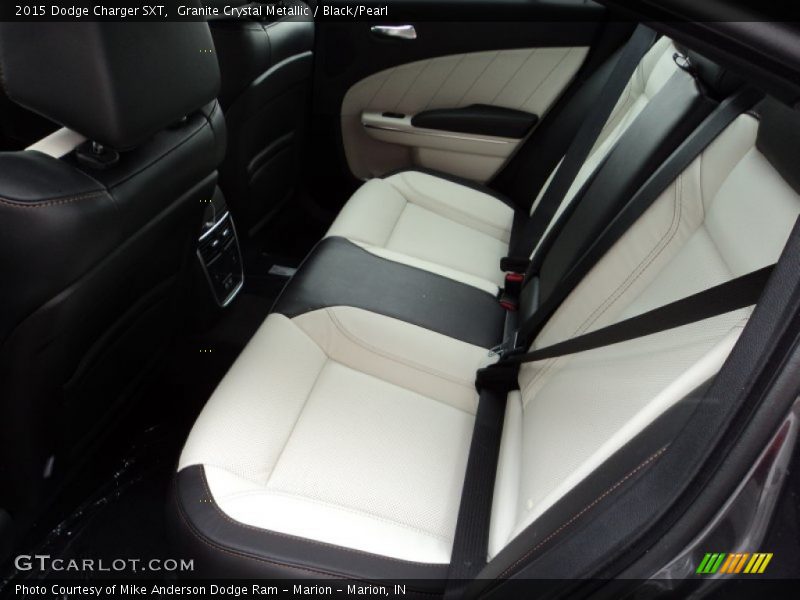 Rear Seat of 2015 Charger SXT