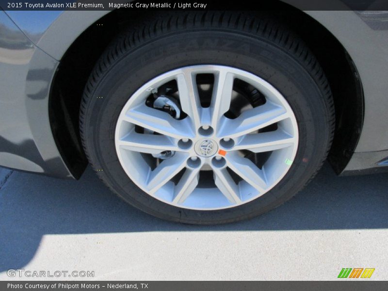 Magnetic Gray Metallic / Light Gray 2015 Toyota Avalon XLE Premium