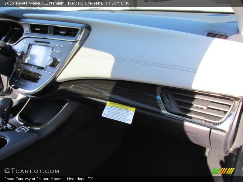 Magnetic Gray Metallic / Light Gray 2015 Toyota Avalon XLE Premium