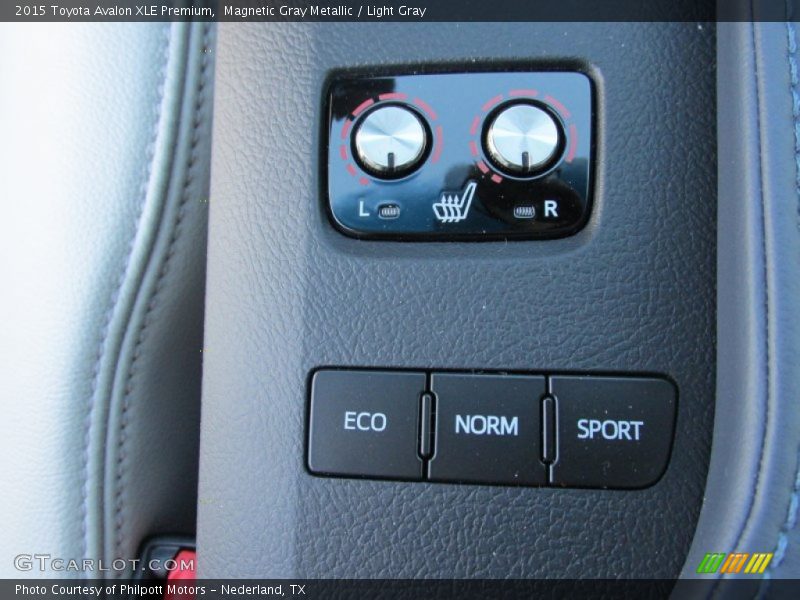 Magnetic Gray Metallic / Light Gray 2015 Toyota Avalon XLE Premium