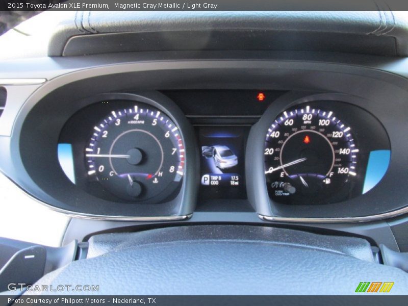 Magnetic Gray Metallic / Light Gray 2015 Toyota Avalon XLE Premium